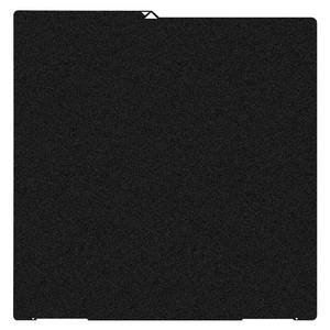 lot 1063 image: HzdaDeve 430X430MM for Kobra 3 Max Combo Double Sided Textured Build Plate PEI Sheet Heated Bed Spring Steel Flexible Platform for Anycubic Printer (Black) - Retail $47