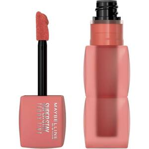 lot 1097 image: MAYBELLINE Super Stay Teddy Lip Tint, Long Lasting Matte Lipstick For Up To 12HR Wear, Skinnydip, 1 Count&nbsp