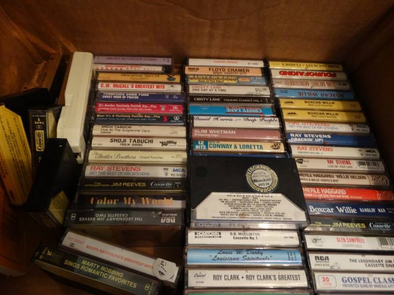 lot 1894 image: Lot of cassesettes.