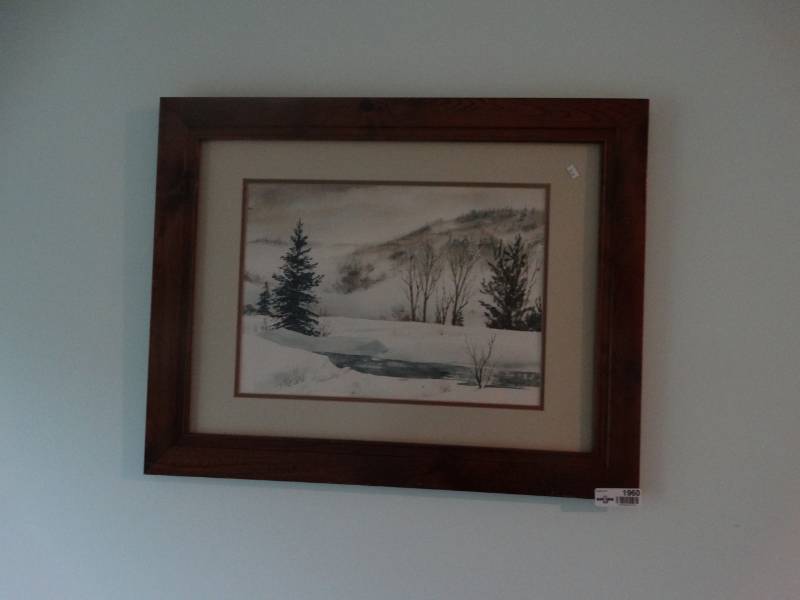 lot 1960 image: Wall picture.