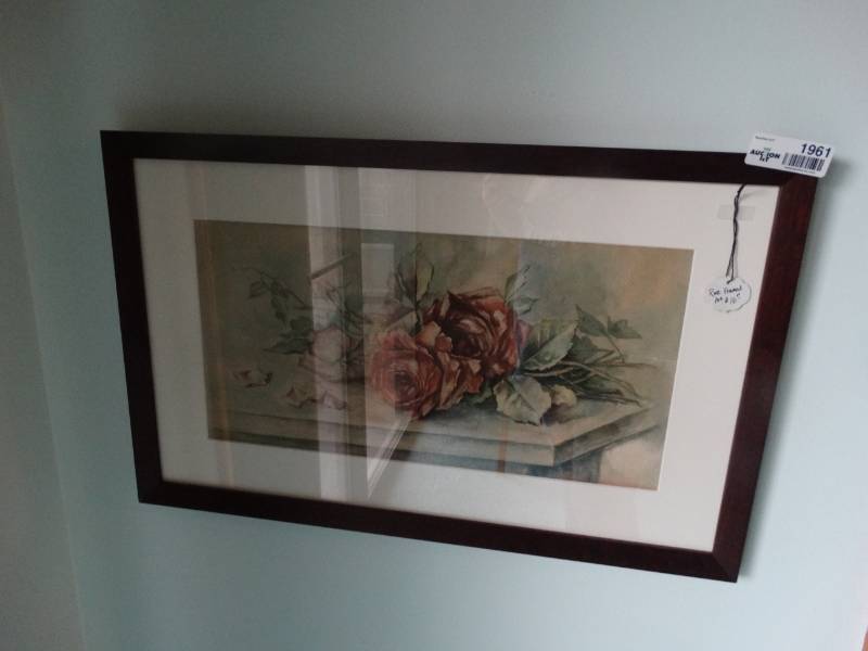 lot 1961 image: Wall picture.