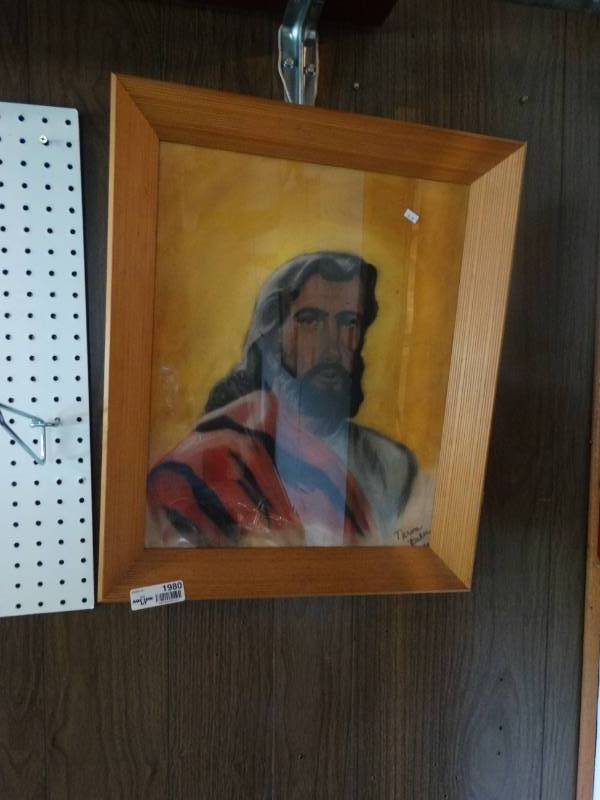 lot 1980 image: Wall picture.