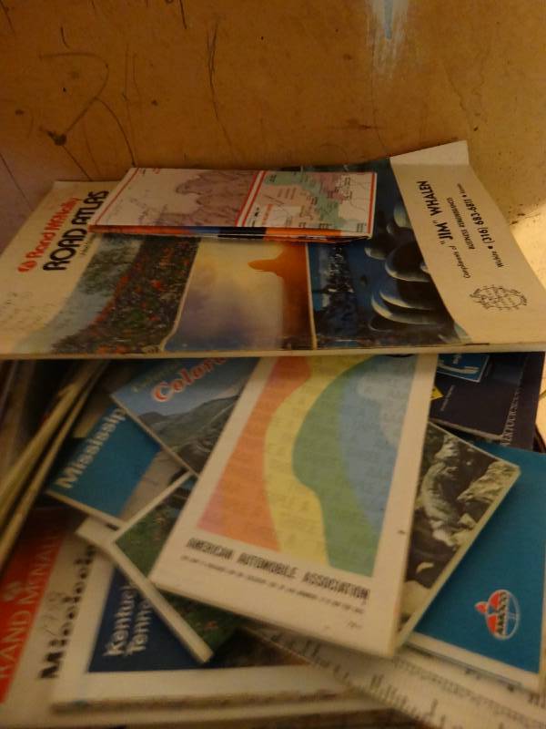 lot 17039 image: Lot of various maps.