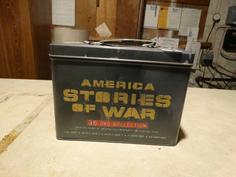 lot 17044 image: Dvd collection of american war stories.