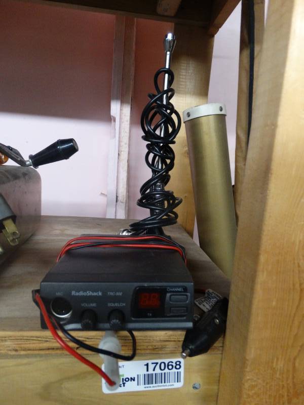 lot 17068 image: Radio shack CB radio.
