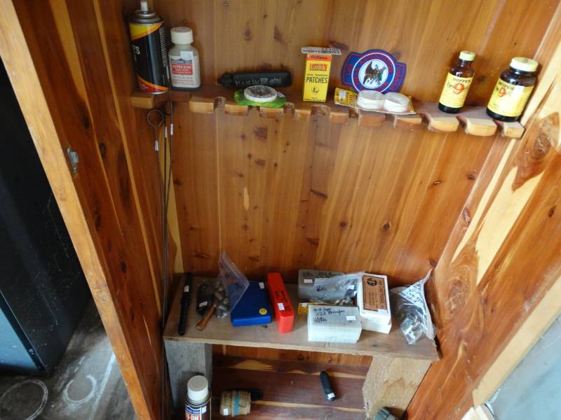 lot 17106 image: Contents in gun safe, gun safe not included.