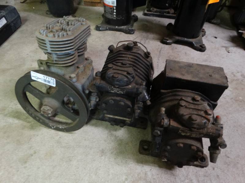 lot 17175 image: 3 compressors. untested.