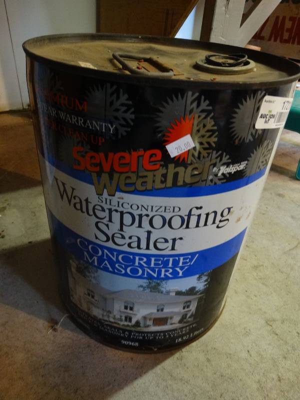 lot 17211 image: Waterproofing sealer.