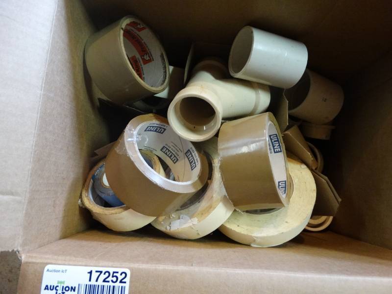 lot 17252 image: Lot of tape.