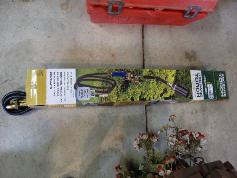 lot 17254 image: Propane torch.