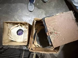 lot 1384 image: 2 BOXES OF VINTAGE LP ALBUMS.................................GAR