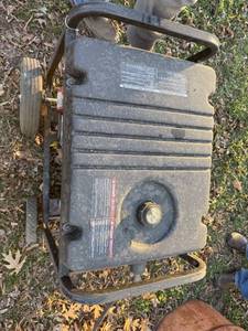 lot 1164 image: CRAFTSMAN 11 HP GAS GENERATOR, 6000 WATTS, KEPT INSIDE.........................SHOP