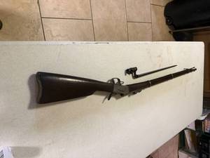 lot 1168 image: 1871 REMINGTON CENTER FIRE SINGLE SHOT ROLLING BLOCK ACTION