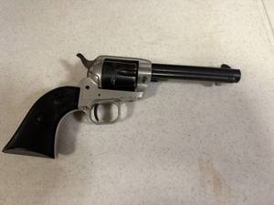 lot 1172 image: 1958 COLT FRONTIER SCOUT REVOLVER MODEL 22LR S# 31145F