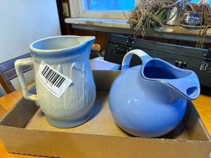 lot 1612 image: 2 VINTAGE PITCHERS
