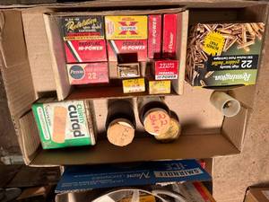 lot 1726 image: Remington golden bullet (full box), 22 long rifle, vintage 22 shorts, LR -- SSH