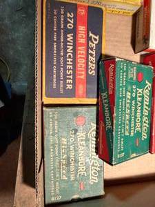 lot 1729 image: .270 misc. - new ammo -- SSH