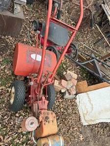 lot 1741 image: Tiller rear tire -- BY