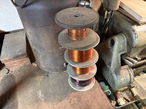 lot 1672 image: Copper wire (4 rolls) - NS