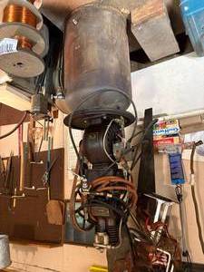 lot 1674 image: Air compressor (The Ritter Mfg. Co.) (dented) -- NS