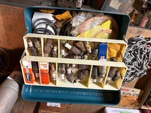 lot 1677 image: Spark plugs & misc. - NS