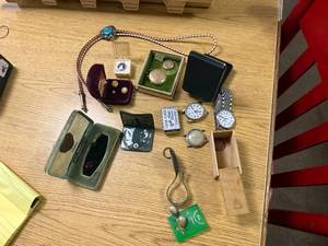 lot 1855 image: MISCELLANIOUS ITEMS, WATCHES , JEWELRY