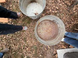 lot 1787 image: 2 galvanized tubs -- BY