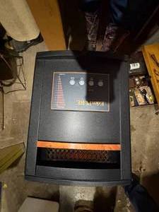lot 1482 image: Eden Pure quart infrared portable heater -- GAR