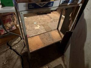 lot 1985 image: METAL SHOP SHELF (2 SHELVES)