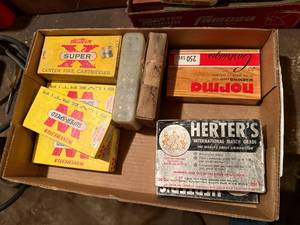 lot 2109 image: ANTIQUE 250 SAVAGE AMMO, WINCHESTER SILVERTIP, WESTERN CENTERFIRE-7 PARTIAL BOXES