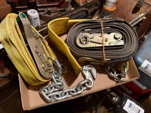 lot 2121 image: RATCHET STRAPS- SHOP WW