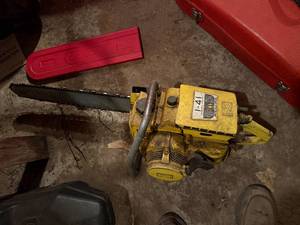 lot 2129 image: MCCULLOCH 1-4 CHAINSAW (ENGINE FREE)- SHOP WW