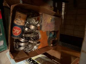 lot 2151 image: HOSE CLAMPS, HAND TACHOMETER & ELECTRICAL SUPPLIES- SHOP WW