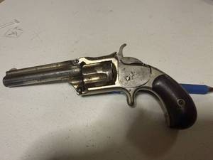 lot 1179 image: SMITH & WESSON MODEL 1 (3rd ISSUE) SINGLE ACTION REVOLVER S# 88274