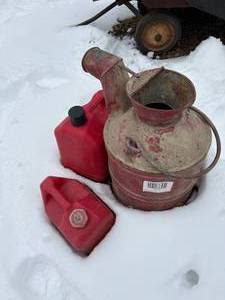 lot 1576 image: Fuel can -- Midland Specialties, Chicago, IL -- BY