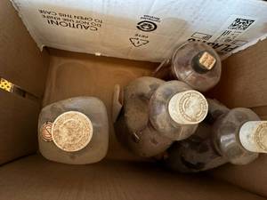 lot 1499 image: Box of lamp oil -- DR
