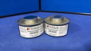 lot 54 image: TriMark 4 Hour Liquid Wick Chafing Dish Fuel Cans (2) - Retail $25