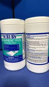 lot 65 image: Scrubs Medaphene Plus Disinfecting Wipes - Retail $12