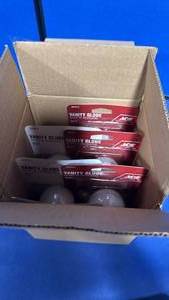 lot 79 image: ACE Vanity Globe Light Bulbs 2-Pack 12 2 packs - Retail $8