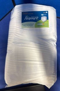 lot 82 image: Reassure Premium Overnight Underwear - 18 Count - Retail $15