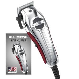 lot 1403 image: Wahl USA Pro Ultra Quiet High Torque Corded Hair Clipper for Ultra Quiet Operation and Cooler Operating Temperatures, Metal Housing with Bonus Hair Clipping Guard Caddy - Model 3000097