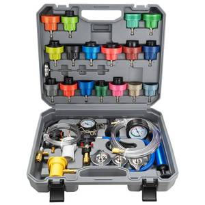 lot 1431 image: VTG VOGTEN 30PCS Coolant Pressure Tester & Vacuum Refill Kit,Radiator Pump Pressure Tester Kit for Automotive Cooling System Water Tank Leakage Detection