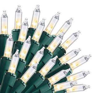 lot 2043 image: Joiedomi Clear Christmas String Lights Indoor,150 Count Mini White Fairy Light,31.2FT Lighting Decor for Patio Dorm Classroom Bedroom Holiday Wedding Party Garland Birthday Festival,Green Wire