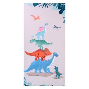 lot 6342 image: LIVILAN Small Dinosaur Beach Towel for Kids, 24��x48��, Microfiber, Quick Dry, Sand Free, Lightweight, Thin, Perfect for Girls, Boys, Bath, Swim, Shower, Unique Dinosaur Gifts and Decorations