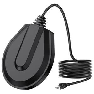 lot 7121 image: Tiflev Bird Bath Heater with 10ft, Utility Submersible Aluminum Cast De-Icer Chicken Water Heater for Birdbaths in Winter (100W)