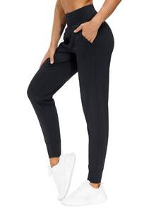 lot 8018 image: THE GYM PEOPLE Womens Joggers Pants Lightweight Athletic Legging Tapered Lounge Pants for Workout, Yoga, Running (X-Small, Black)