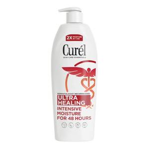 lot 8037 image: Curel Ultra Healing Intensive Fragrance-Free Lotion For Extra-Dry Skin, Dermatologist Recommended, Ideal for Sensitive Skin, Cruelty Free, Paraben Free, 20 Oz