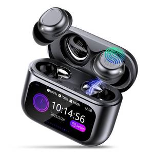 lot 8070 image: ZYHKON Sleep Earbuds Light-Weight Headphones, Mini Sleep Headphones Bluetooth in Ear Small Design for Side Sleepers, 48H Playtime with Charging Case, Midnight Black