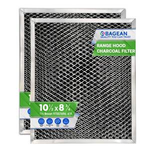 lot 14068 image: Stove Hood Vent Filter 10.5 x 8.8 41F 97007696 Fits Nutone & Broan Range Hood Filter Replacement for Ductless Exhaust Fan - Mesh Screen Filters Grease & Carbon Freshens Kitchen Oven Air (2-Pack)
