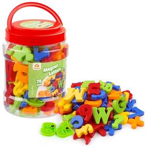 lot 14080 image: Coogam Magnetic Letters Numbers Alphabet Fridge Magnets Colorful Plastic ABC 123 Educational Toy Set Preschool Learning Spelling Counting Uppercase Lowercase Math for 3 4 5 Years Kid(78 Pcs)